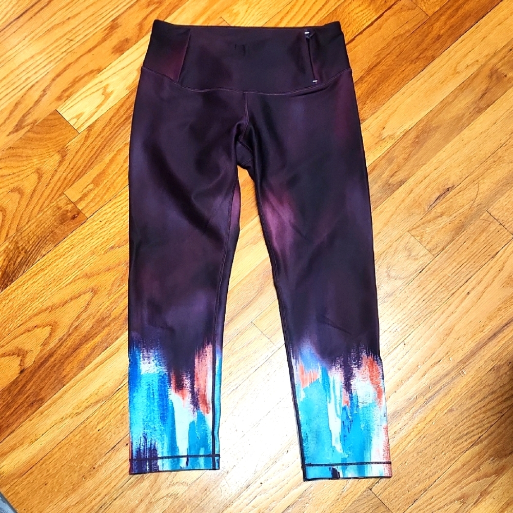 Colorful Ombre Leggings XS, EUC